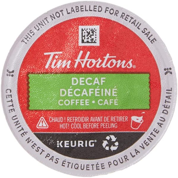 Tim Hortons Decaf Single Serve Coffee Cups, 80 Count - Image 2