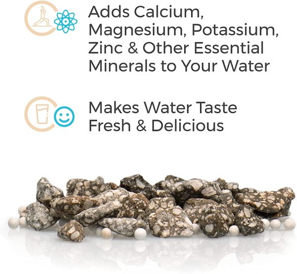 Mineral Stones Replacement by  | Designed for 's Gravity Water System | Adds Healthy Minerals and Makes Water Alkaline | Makes Water Taste Delicious - Image 2