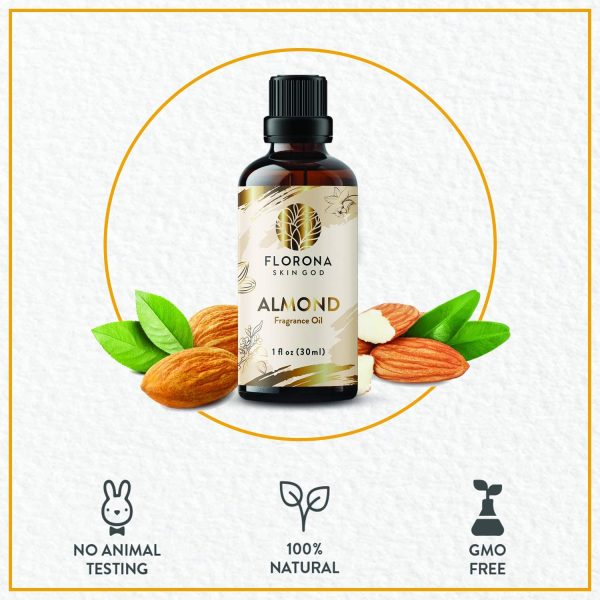 Almond Fragrance Oil - Premium Grade Scented Oil (30ml) by FLORONA for Diffusers, Soap Making, Candles, Lotion, Home Scents, Bath Bombs, Slime -1oz - Image 5