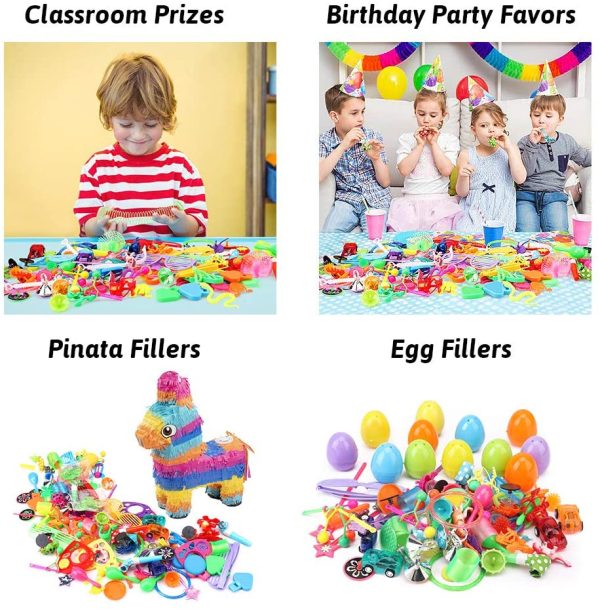 Amy&Benton 120PCS Carnival Prizes for Kids Birthday Party Favors Prizes Box Toy Assortment for Classroom - Image 9