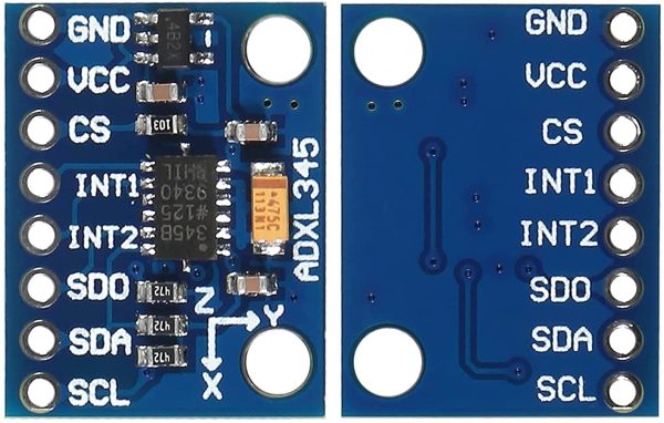 RedTagCanada 2PCS GY-291 ADXL345 Digital triaxial Acceleration of Gravity inclination Module IIC / SPI Transmission for Arduino - Image 8