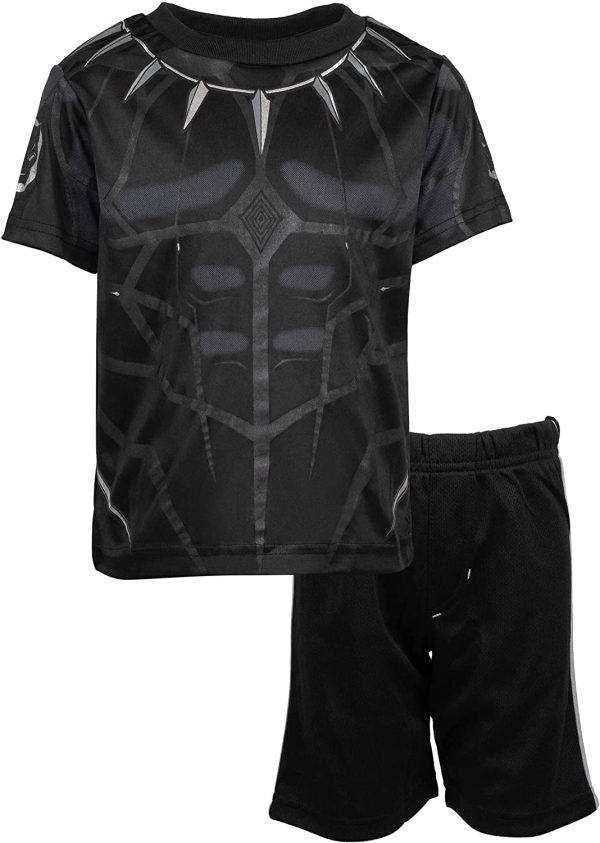 Marvel Avengers Spiderman T-Shirt and French Terry Shorts Set - Image 2