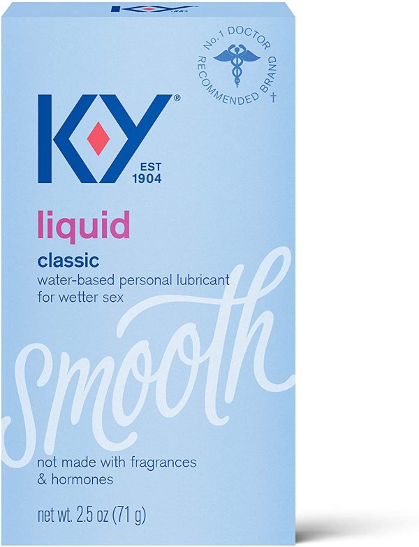 K-Y Liquid Personal Lubricant, 2.5 oz - Water Based and Natural Feeling - Image 2