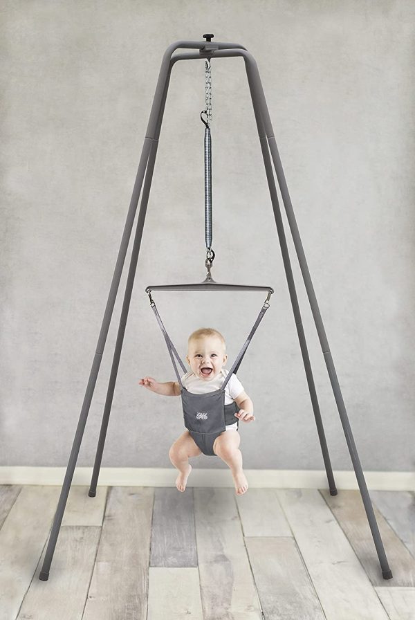 Jolly Jumper The Original with Super Stand, Grey