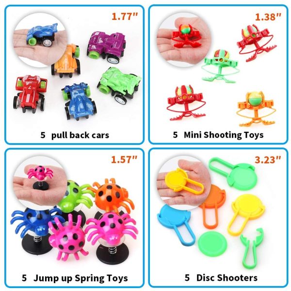 Amy&Benton 120PCS Carnival Prizes for Kids Birthday Party Favors Prizes Box Toy Assortment for Classroom - Image 4