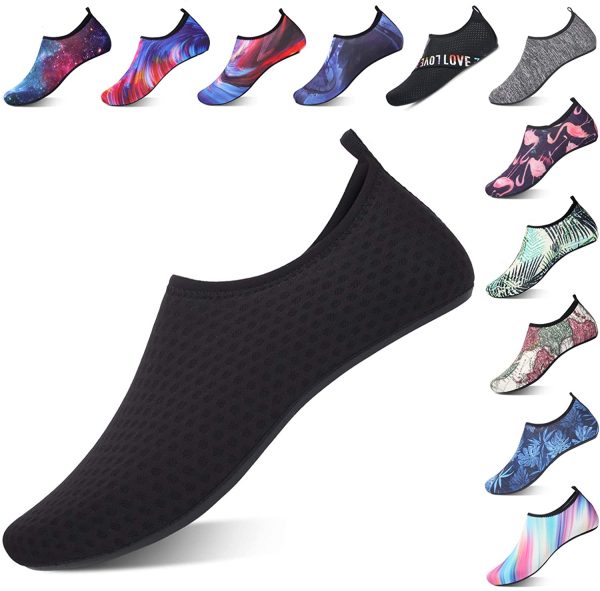 AILLOSA Water Shoes Barefoot Quick-Dry Aqua Yoga Socks Slip-on for Men Women Kids - Image 2