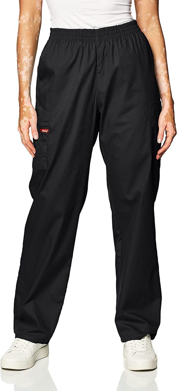 Dickies Womens EDS Signature Scrubs Missy Fit Pull-on Cargo Pant