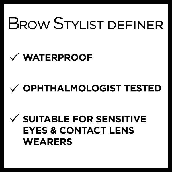 L'Oréal Paris Stylist Brow Definer, Skinny Brow Pencil, Blonde - Image 7