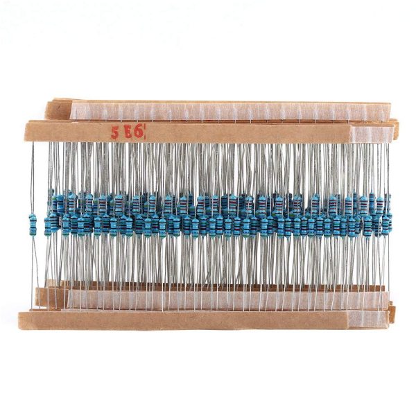 1280pcs 1/4W 64 Values 1-10M ohm Resistors Assortment High Precision Stable Metal Film Components Kit Set - Image 2