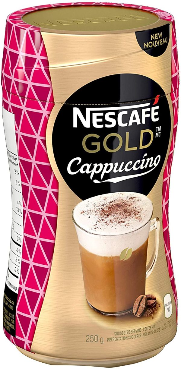 NESCAFÉ Gold Cappuccino Instant Coffee Jar, 250 Grams - Image 6