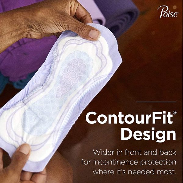 Poise Incontinence Pads for Women, Light Absorbency, Long, 24 Count - Image 7