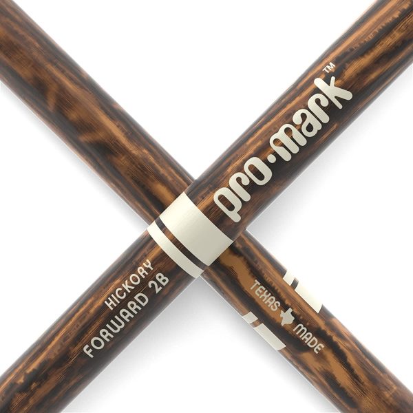 ProMark TX2BW-FG FireGrain Classic 2B Drumsticks, Oval Tip - Image 2