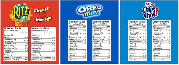 CHRISTIE Mini Snacks Variety Package, Back to School Snacks, 5 Packs, 900g, 24 Individually Wrapped portions - Image 3