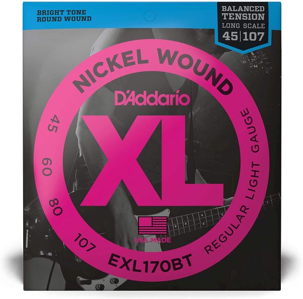 Strings Bass D'Addario EXL170BT Bal Ten 45-105