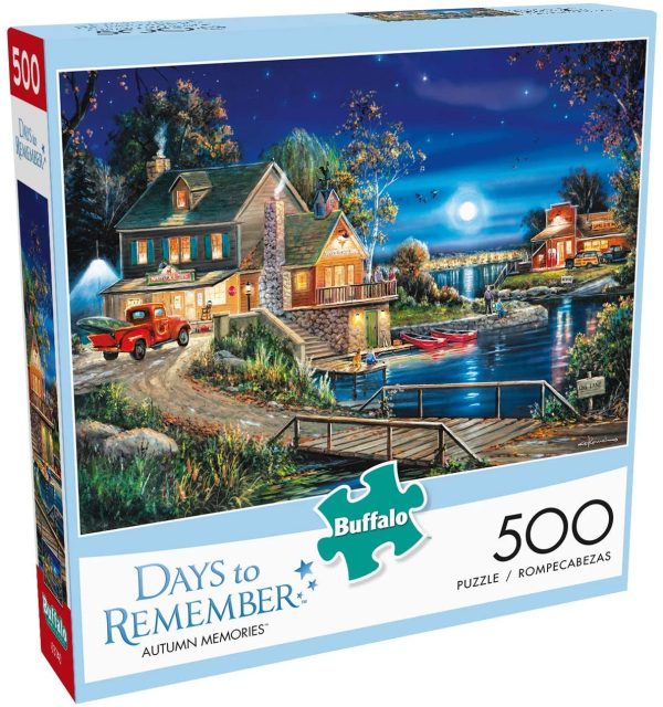 Buffalo Games  Autumn Memories Jigsaw Puzzle from The Days to Remember Collection (500 Piece) - Image 5