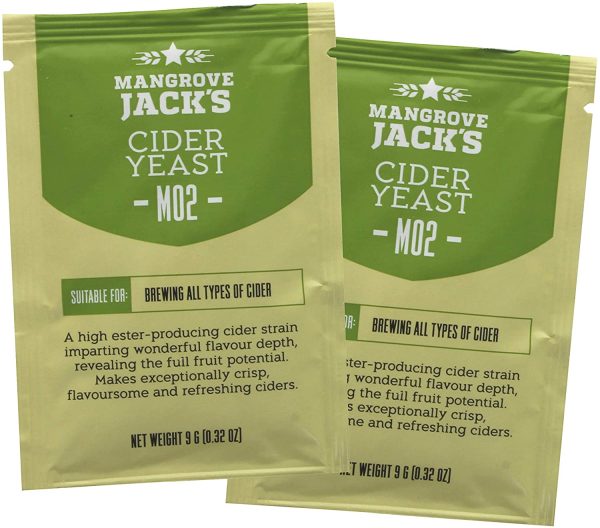 2X  Yeast Cider M02 Craft Series Yeast 9g Treats 23L - Image 3