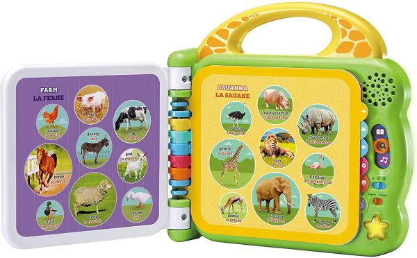 LeapFrog 100 Animals Book (Bilingual - English/French) Multicolor - Image 7