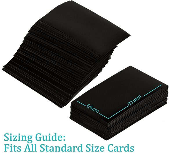 TitanShield (150 Sleeves/Black Standard Size Board Game Trading Card Sleeves Deck Protector for Baseball, Dropmix - Image 5