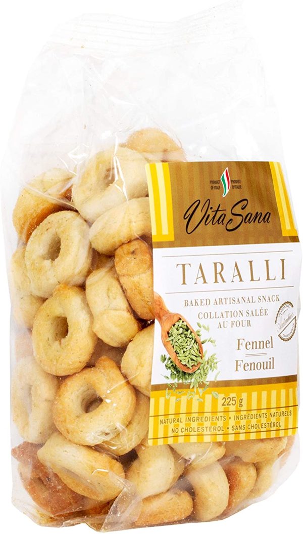 Vita Sana Taralli Fennel, 225 Grams - Image 7