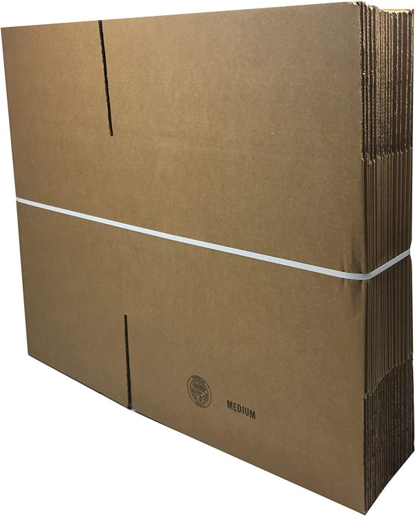 uBoxes Moving Boxes Bundle of 18"x14"x12" (Medium Boxes - Pack of 20) - Image 8