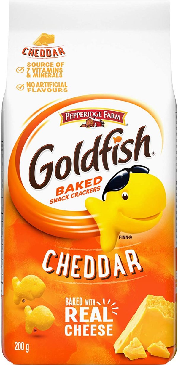 PEPPERIDGE FARM Goldfish Cheddar Crackers, 200 Grams - Image 2