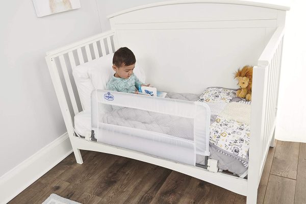 Regalo Swing Down Crib Rail, White - Image 6