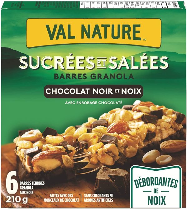 NATURE VALLEY Sweet & Salty Dark Chocolate Nut Granola Bars, 6 Count - Image 6