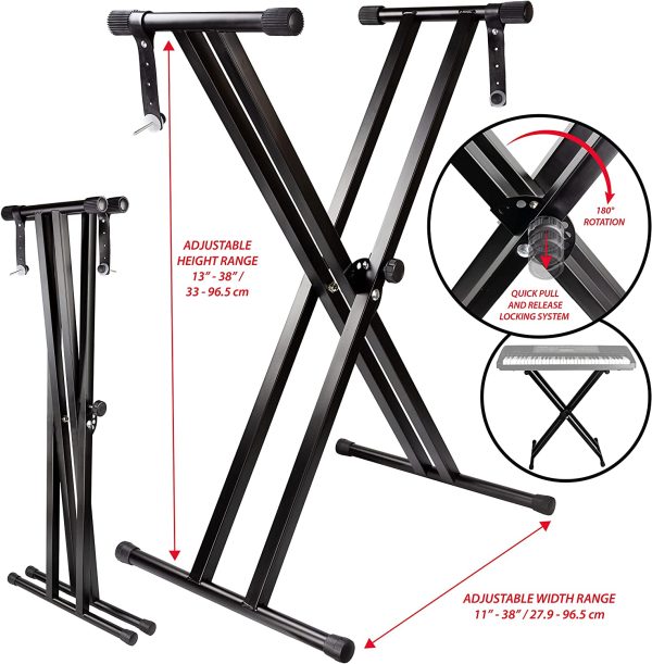 RockJam RJX29 Fixed Keyboard stand