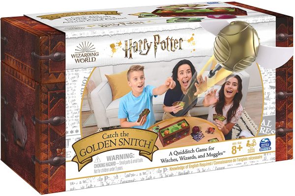 Spin Master Games Harry Potter Catch The Golden Snitch, A Quidditch Board Game for Witches, Wizards and Muggles, Family Game Ages 8 & up, (6059548) - Image 6