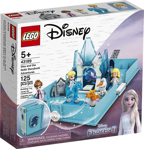 LEGO Disney Elsa and The Nokk Storybook Adventures 43189; A Popular Building Toy or Fun Kit, New 2021 (125 Pieces) - Image 4