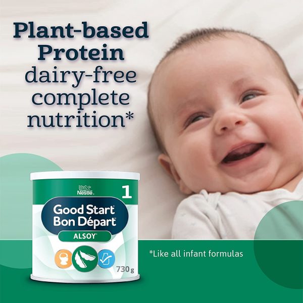 NESTLÉ GOOD START ALSOY Baby Formula, Powder, 0+ months, 730g - Image 2