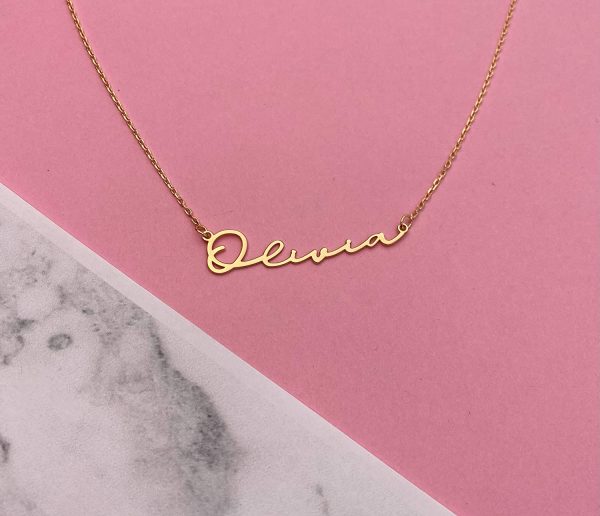 Personalized Name Necklace - Silver Name Necklace - Gold Mama Necklace - Custom Name Necklace - Gift for Her - Christmas Gift