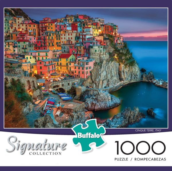 Buffalo Games 1418 Signature Series Cinque Terre, 1000-Piece Jigsaw Puzzle - Image 5