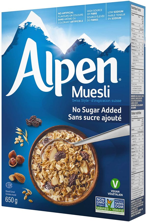 Alpen Muesli No Sugar Added, 650 g - Image 8