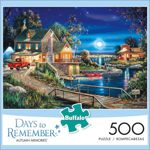 Buffalo Games  Autumn Memories Jigsaw Puzzle from The Days to Remember Collection (500 Piece)