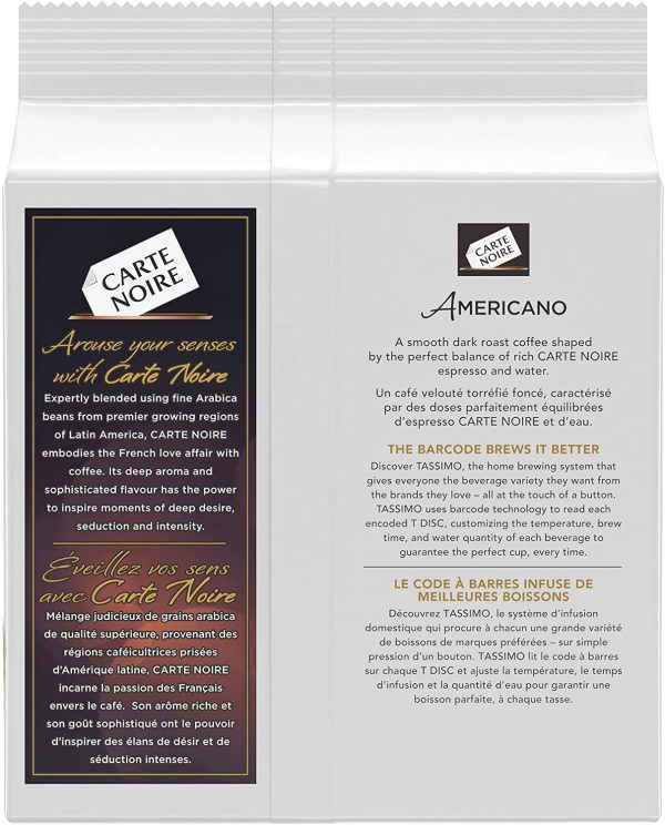 Carte Noire Americano Coffee Single Serve T-Discs