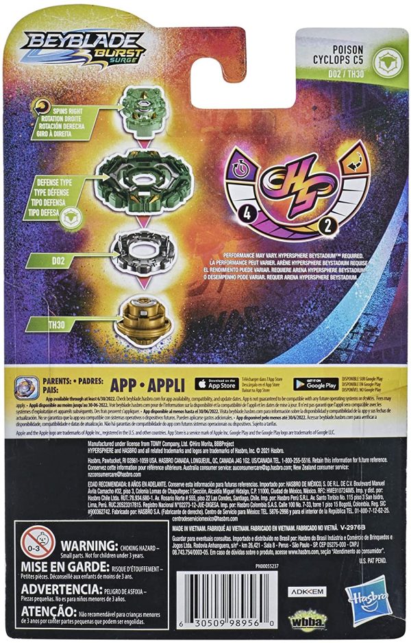 Beyblade Hs Poison Cyclops C5 - Image 2