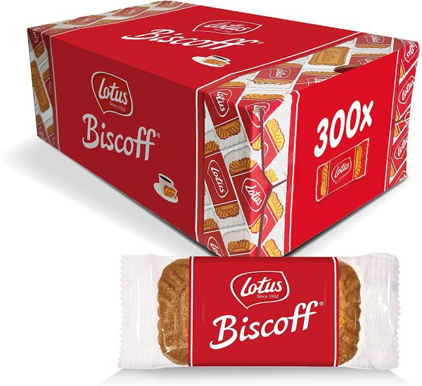 Lotus Biscoff - Caramelized Biscuit Cookies - Bulk Size, 1.875 kg