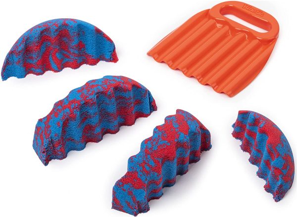 , Sandisfying Set with 2lbs of Sand and 10 Tools, Play Sand Sensory Toys for Kids Ages 3 and up