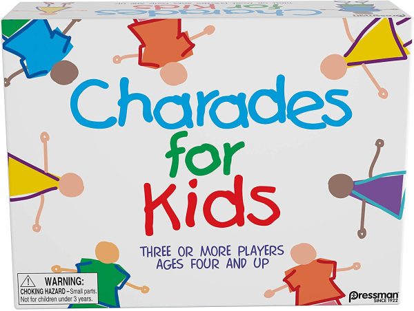 Pressman Charades for Kids -- The 'No Reading Required' Family Game, 5" - Image 4