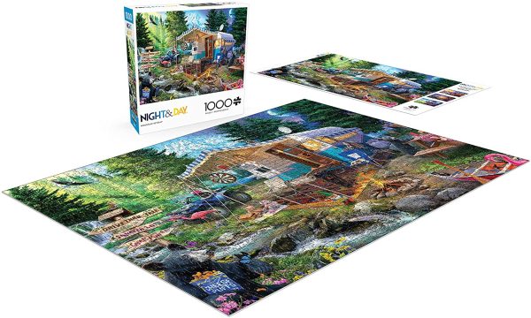 Buffalo Games - Mountain Retreat - 1000 Piece Jigsaw Puzzle - Image 5