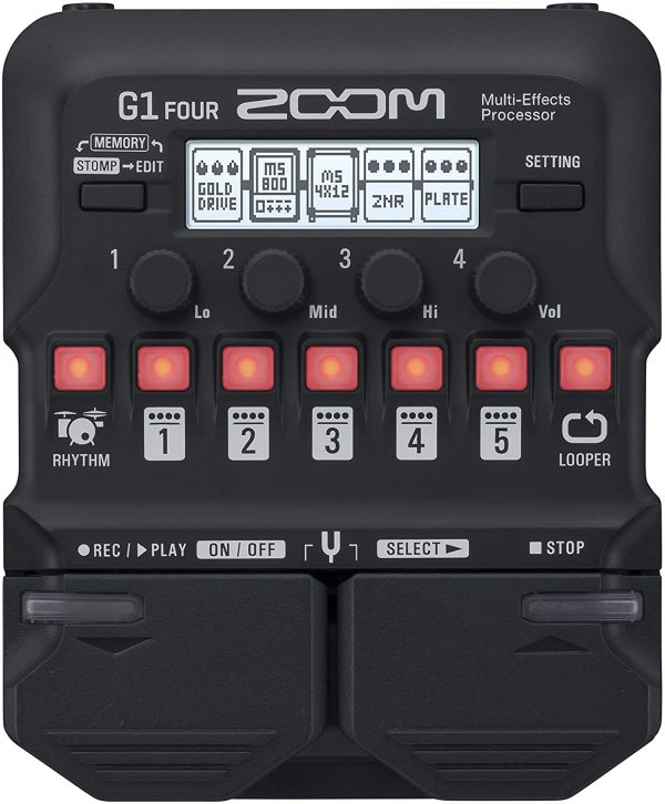 Zoom G1 FOUR Electric Guitar Multi Effect - Image 4