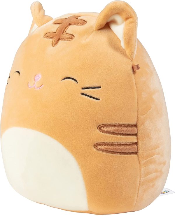 Squishmallow 8" Assorted Single - Receive 1 of 2 Pictured Styles - Cute and Soft Cat Plush Toy - Official Kellytoy Stuffed Animal - Ages 2+