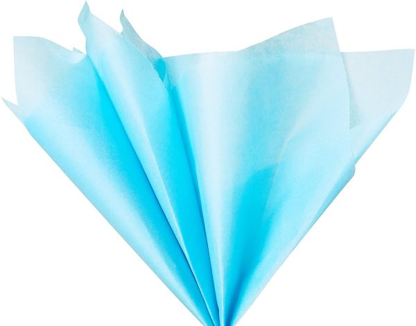 American Greetings Baby Blue Tissue Paper - Image 3