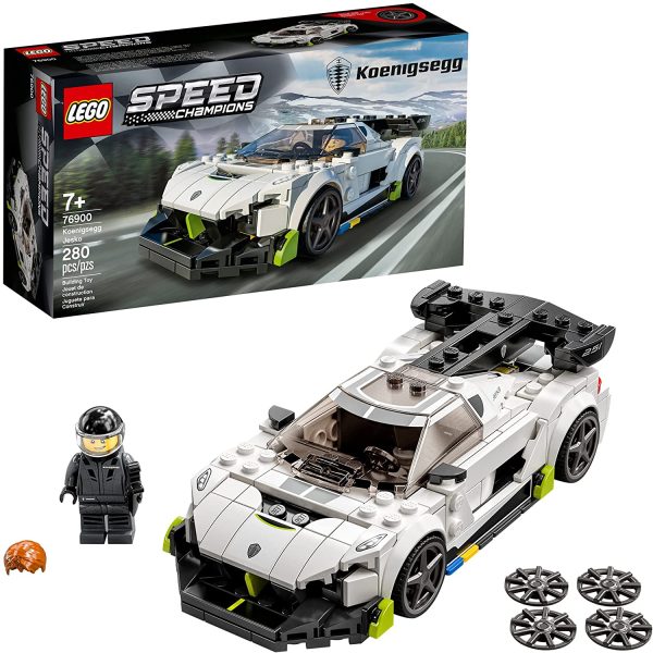 LEGO Speed Champions Koenigsegg Jesko 76900 Building Toy for Kids and Car Fans; New 2021 (280 Pieces) - Image 6