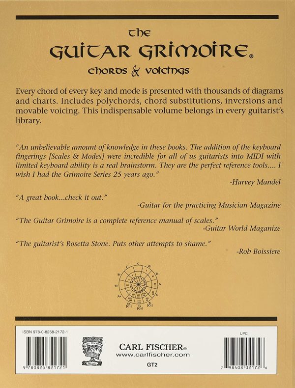 Carl Fischer The Guitar Grimoire - Chords and Voicings Book