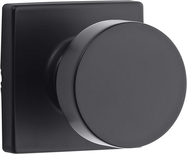 Cambie Half Dummy Knobs, Matte Black