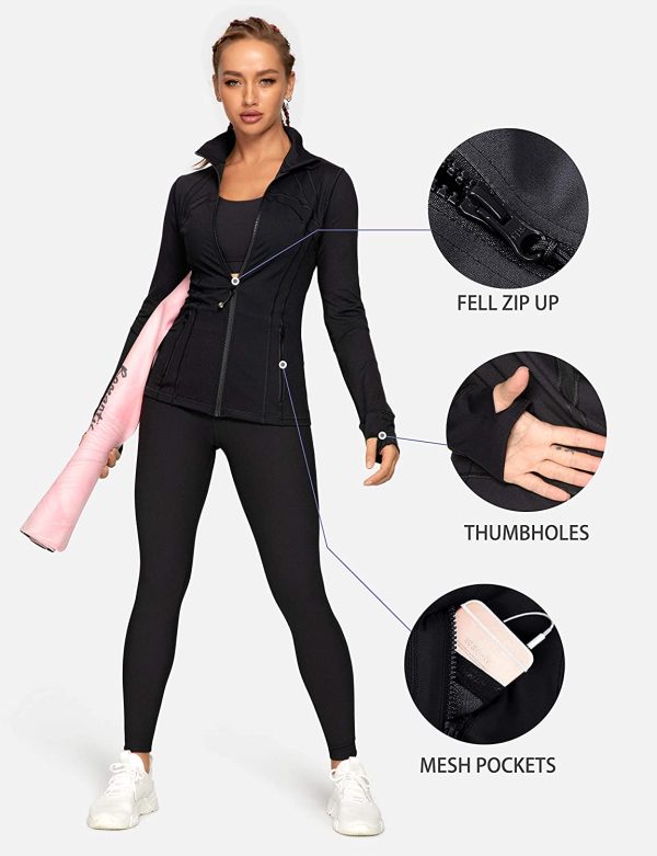 QUEENIEKE Women's Sports Jacket Running Slim Fit Jacket Cottony-Soft Handfeel 60927 - Image 7