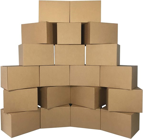 uBoxes Moving Boxes Bundle of 18"x14"x12" (Medium Boxes - Pack of 20) - Image 7