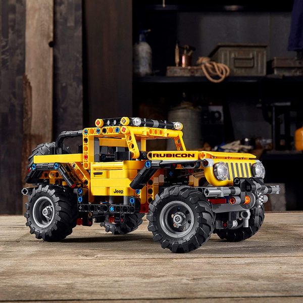 LEGO Technic Jeep Wrangler 42122; an Engaging Model Building Kit for Kids Who Love High-Performance Toy Vehicles, New 2021 (665 Pieces)